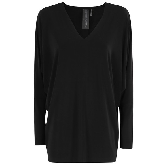 Norma Kamali V Neck Dolman Top - NWT - Picture 1 of 2